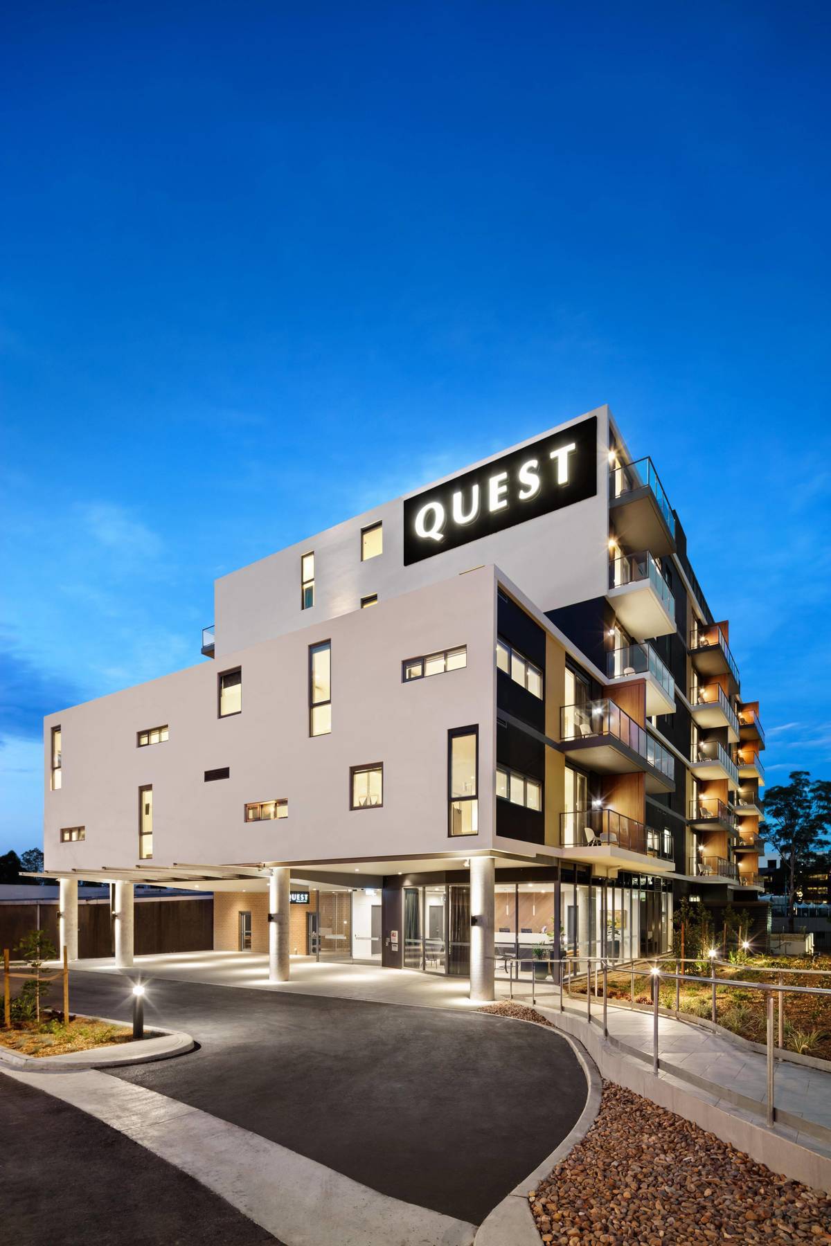 Quest Macquarie Park Aparthotel Sídney Exterior foto